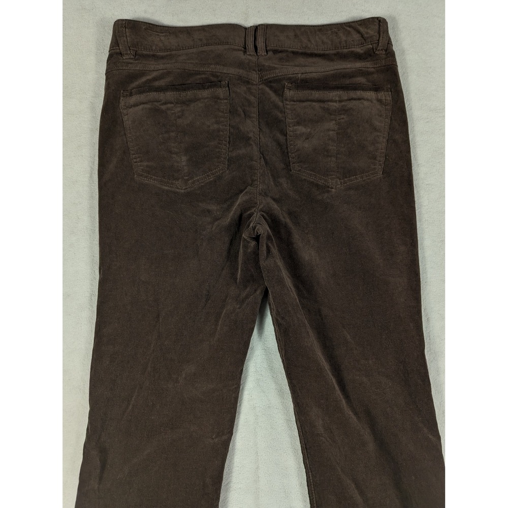 Democracy Ab-solution Dark Brown 5-pocket Corduroy Pants Womens Size 14‎ - Picture 5 of 8